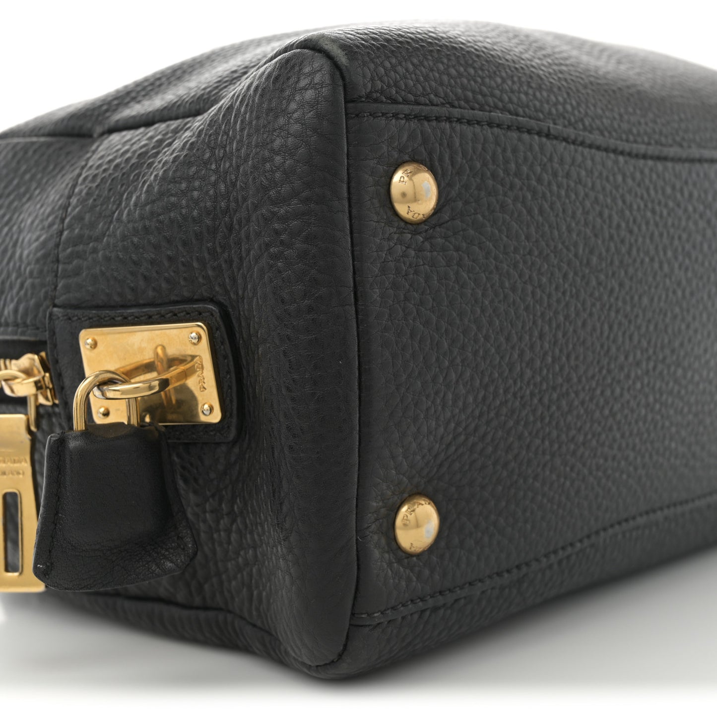 Vitello Daino Bauletto Black