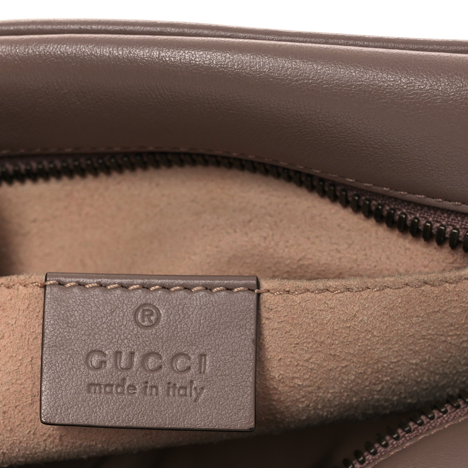 Gucci Calfskin Matelasse Small GG Marmont Chain Shoulder Bag Porcelain Rose 6 of 12