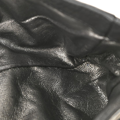 Chanel Distressed Lambskin Lady Braid Flap Black 7 of 10