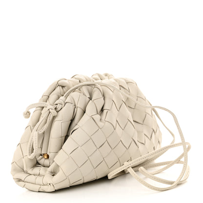 Bottega Veneta Nappa Intrecciato The Mini Pouch Chalk 3 of 14