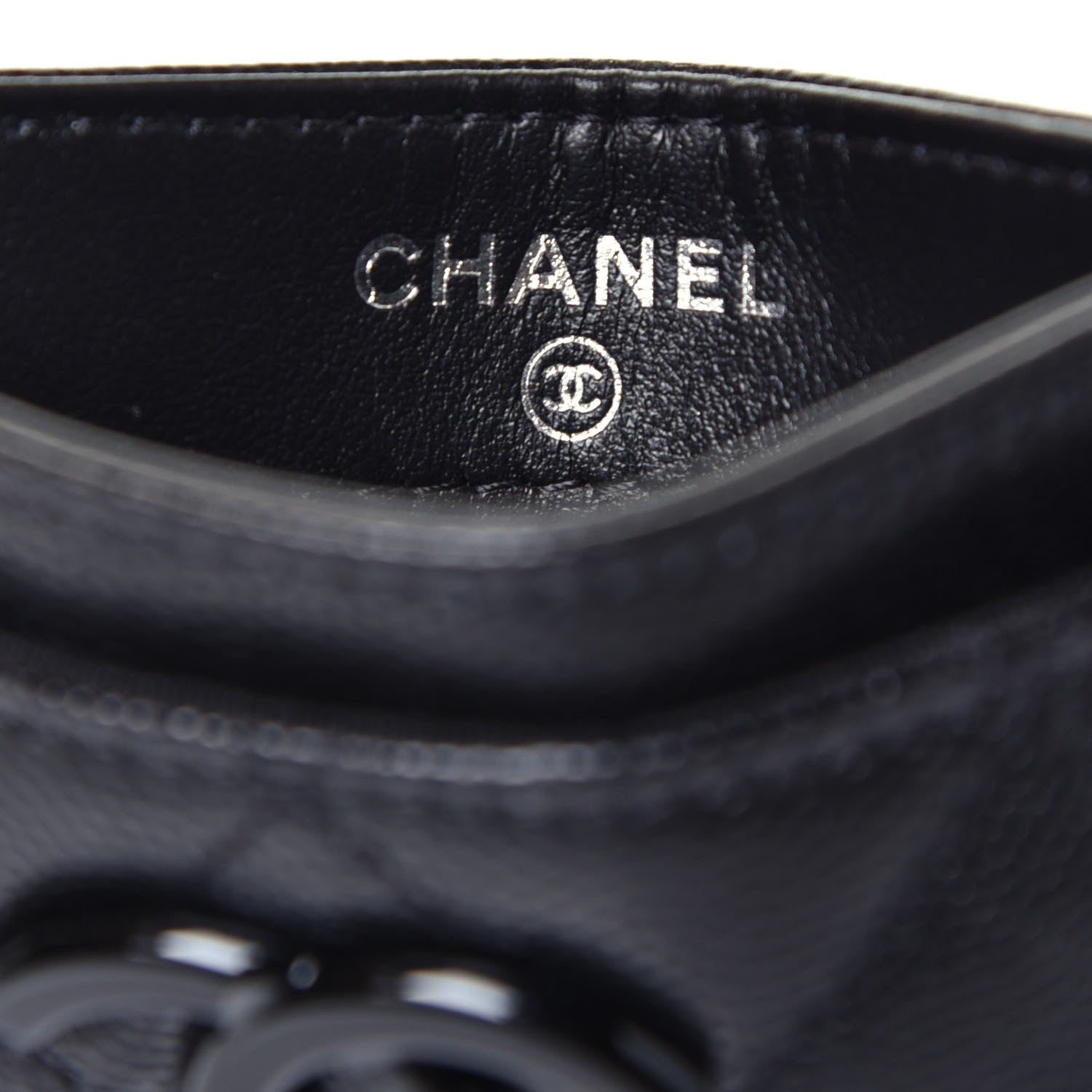 Chanel Caviar Quilted My Everything Card Holder Black 6 of 8