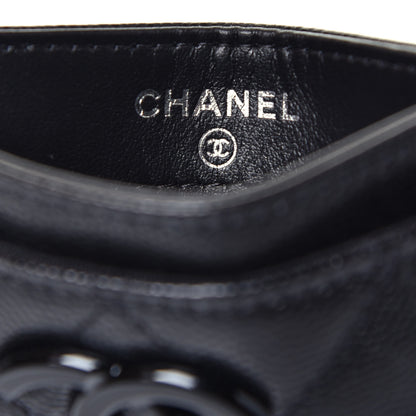 Chanel Caviar Quilted My Everything Card Holder Black 6 of 8