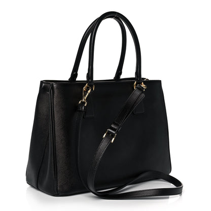 Prada Saffiano Lux Medium Tote Black 3 of 9