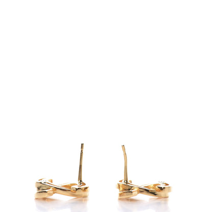 Chanel Metal Obazine CC Earrings Gold 5 of 6