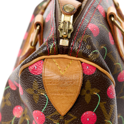 Louis Vuitton Monogram Cerises Speedy 25 7 of 15