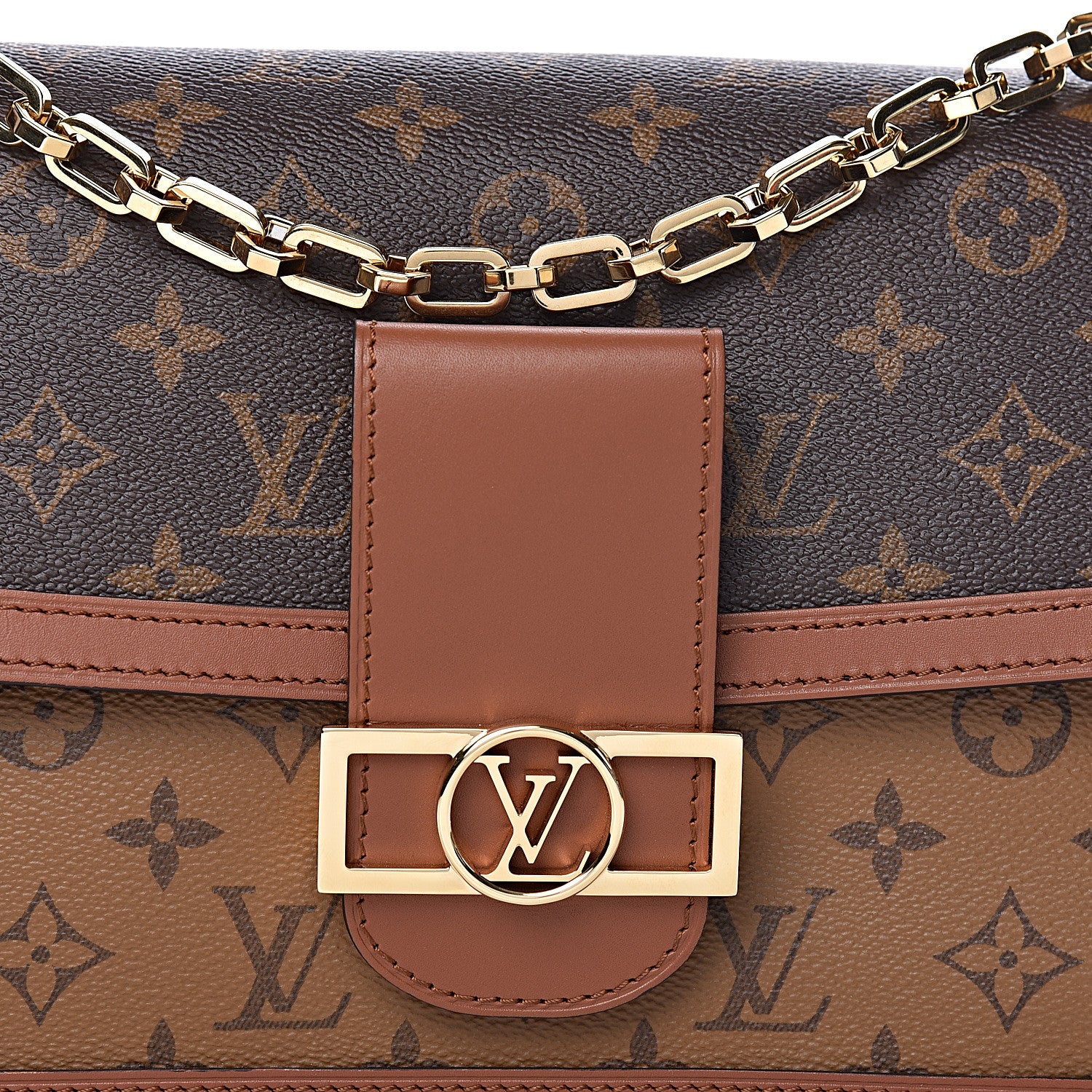 Louis Vuitton Reverse Monogram Dauphine MM 7 of 9
