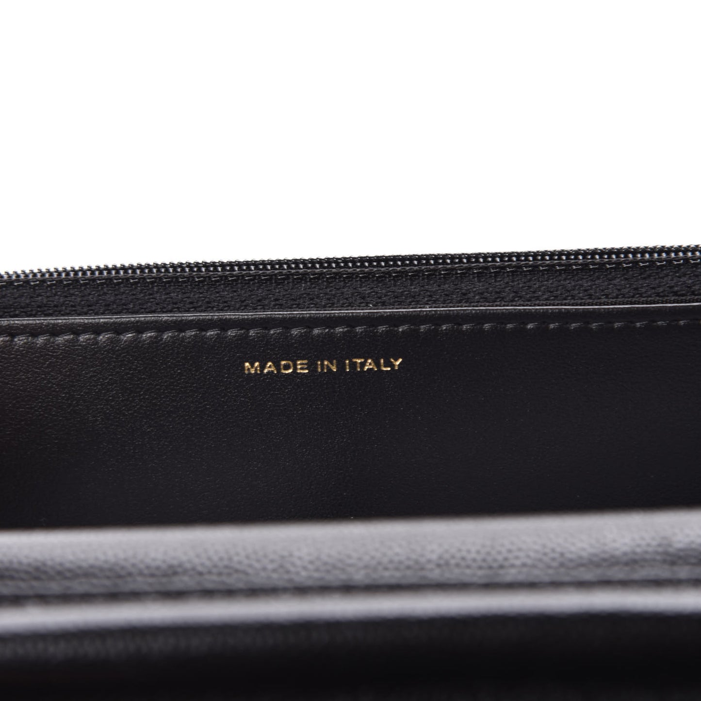 Caviar Quilted French New Wave Chain CC Wallet On Chain WOC Black