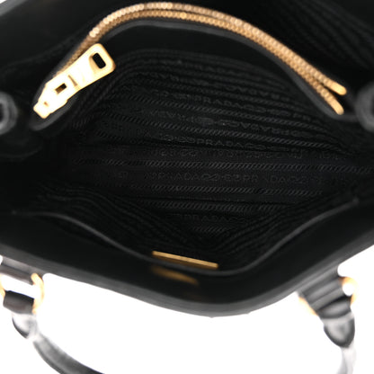Prada Tessuto Nylon Gaufre Small Tote Black 6 of 13