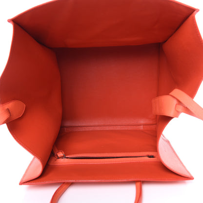 Celine Grained Calfskin Medium Phantom Luggage Coral 5 of 17