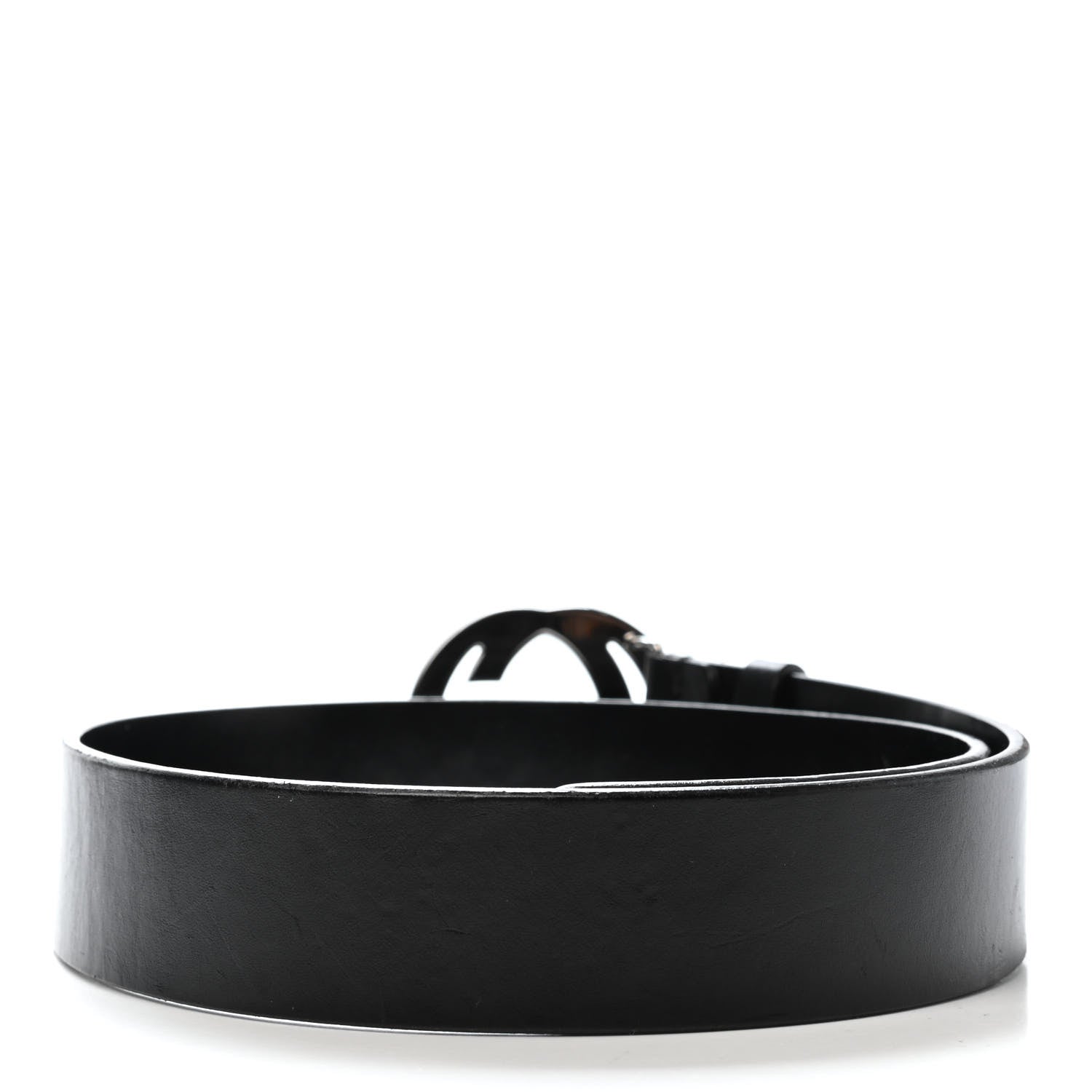 Gucci Calfskin Interlocking G Belt 75 30 Black 2 of 4