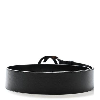 Gucci Calfskin Interlocking G Belt 75 30 Black 2 of 4