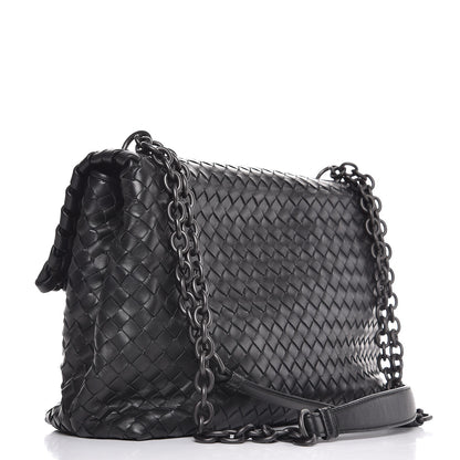 Bottega Veneta Nappa Intrecciato Medium Olimpia Bag Black 3 of 8