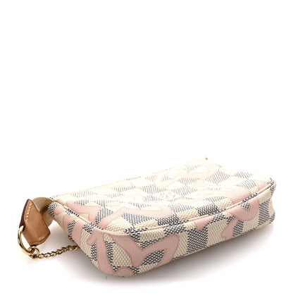 Louis Vuitton Damier Azur Tahitienne Mini Pochette Accessories 4 of 7