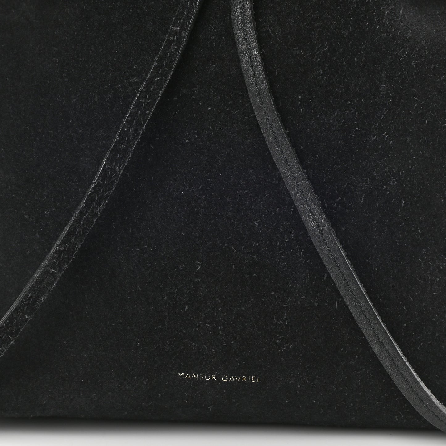 Suede Backpack Black
