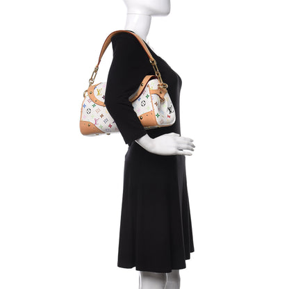 Louis Vuitton Monogram Multicolor Beverly MM White 2 of 10