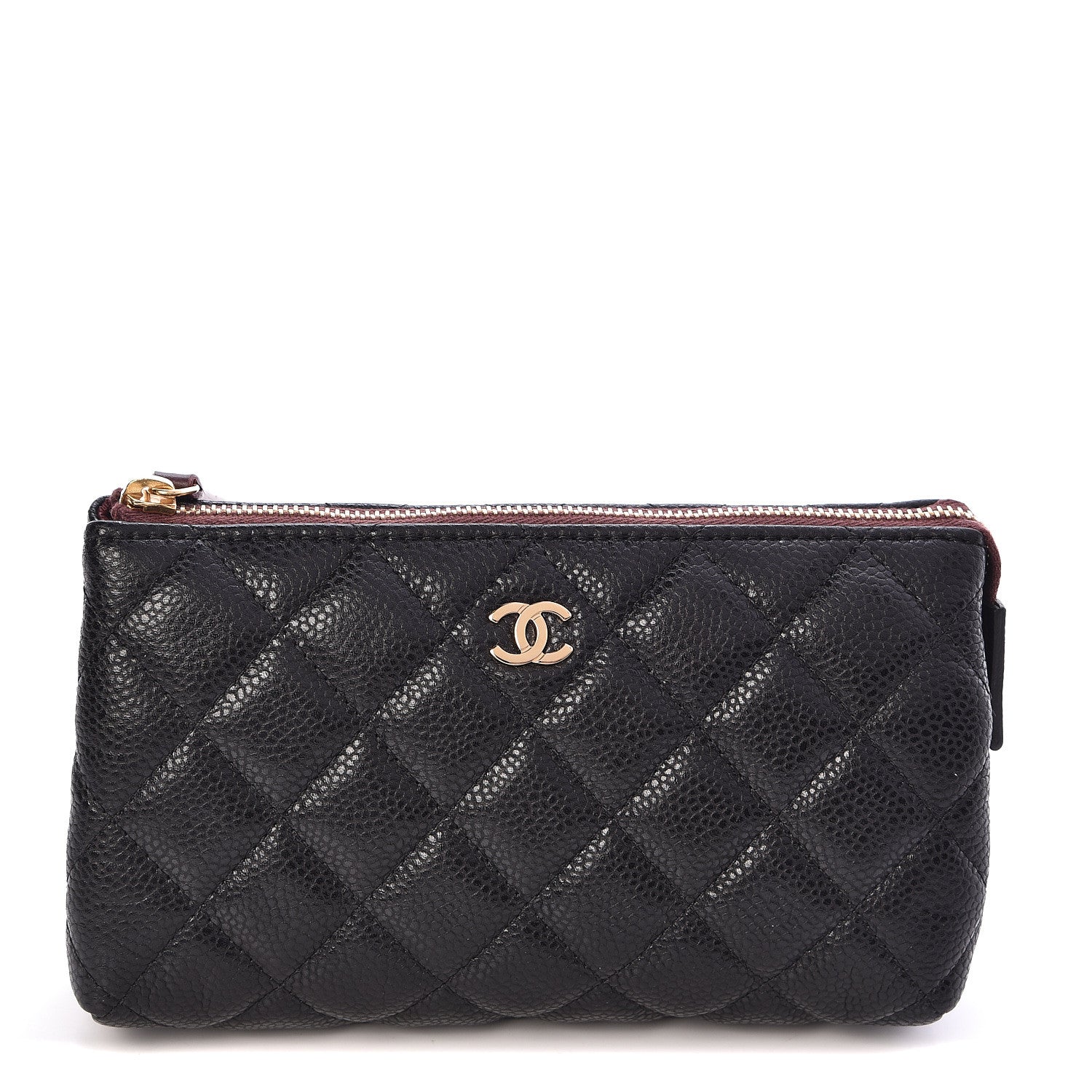 Chanel Caviar Quilted Small Pouch Black 1 of 8