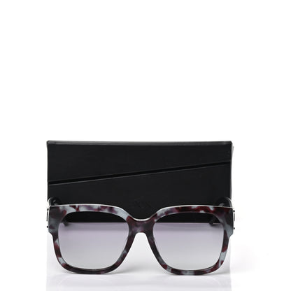 Christian Dior Acetate Square DiorID1 Sunglasses Red Tortoise 6 of 6
