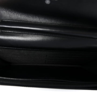 Chanel Lambskin Quilted Boy Wallet On Chain WOC Black 5 of 13