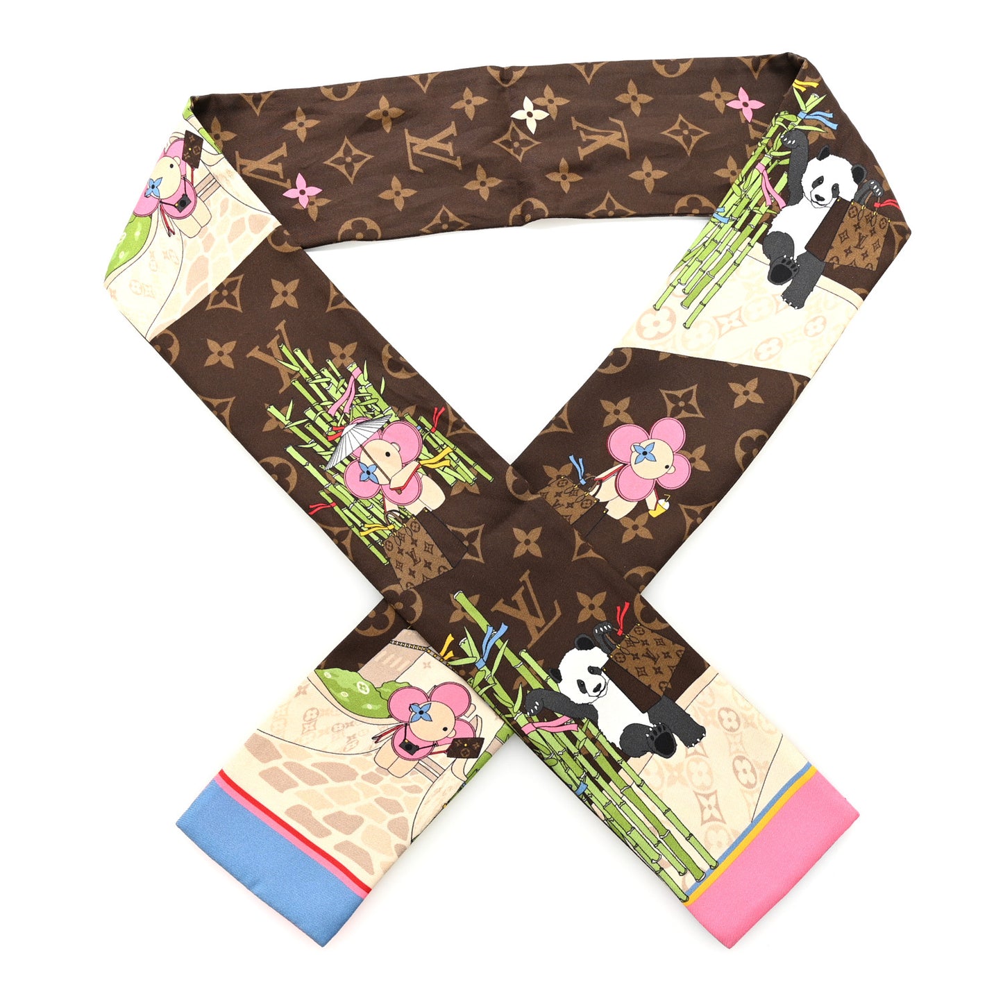 Silk Monogram 2021 Christmas Animation China Bandeau
