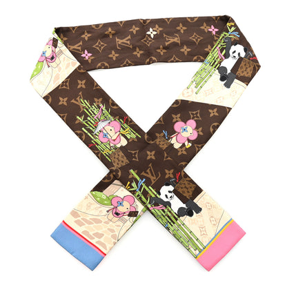Louis Vuitton Silk Monogram 2021 Christmas Animation China Bandeau 1 of 4