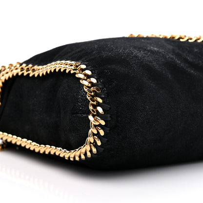 Stella McCartney Shaggy Deer Falabella Fold Over Tote Black 8 of 9