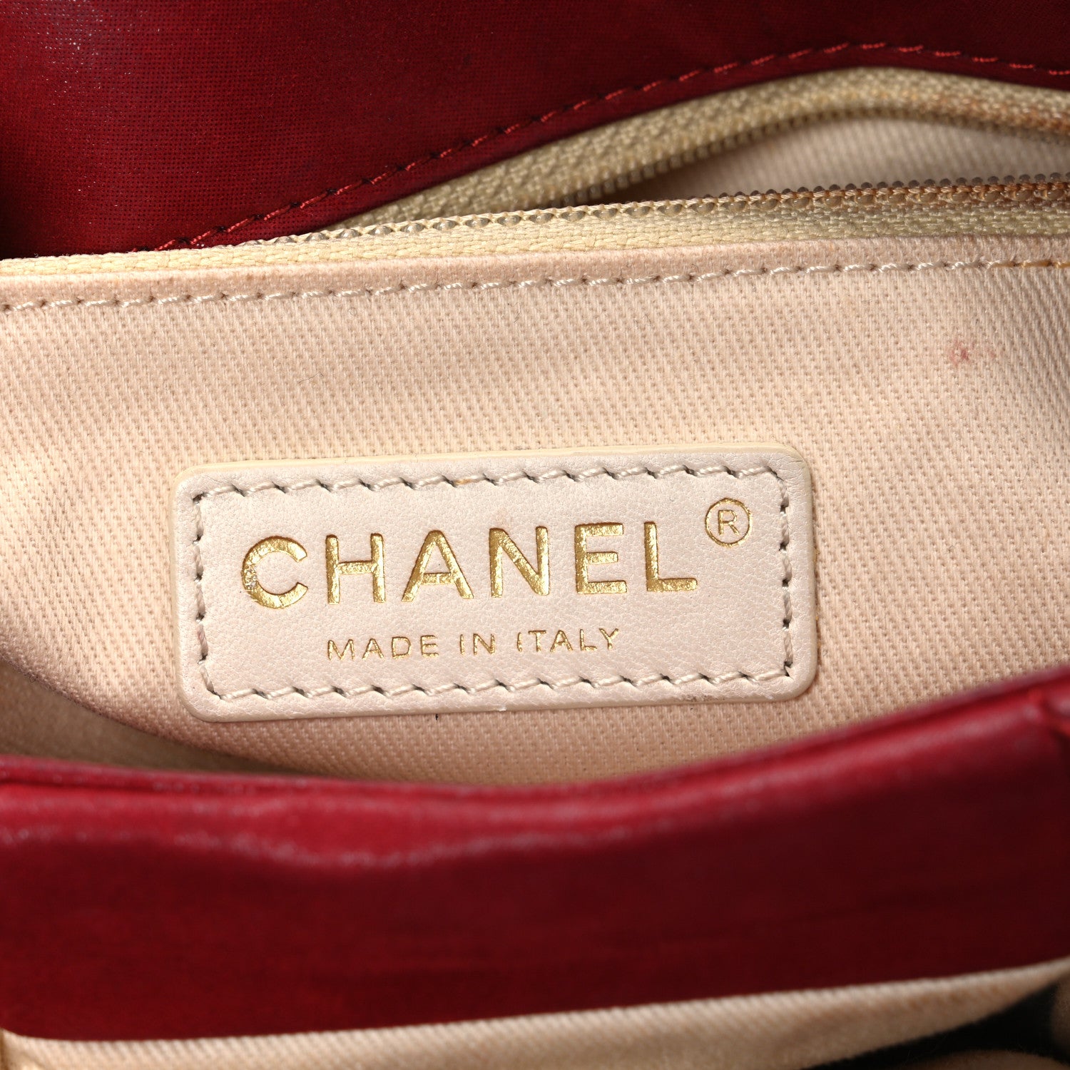 Chanel Iridescent Calfskin Quilted Small Chic Quilt Flap Red 6 of 11