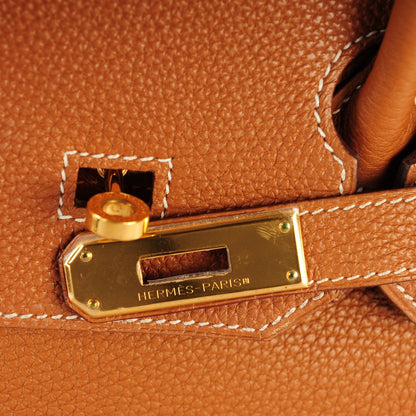 Hermes Togo Birkin 35 Gold 8 of 23