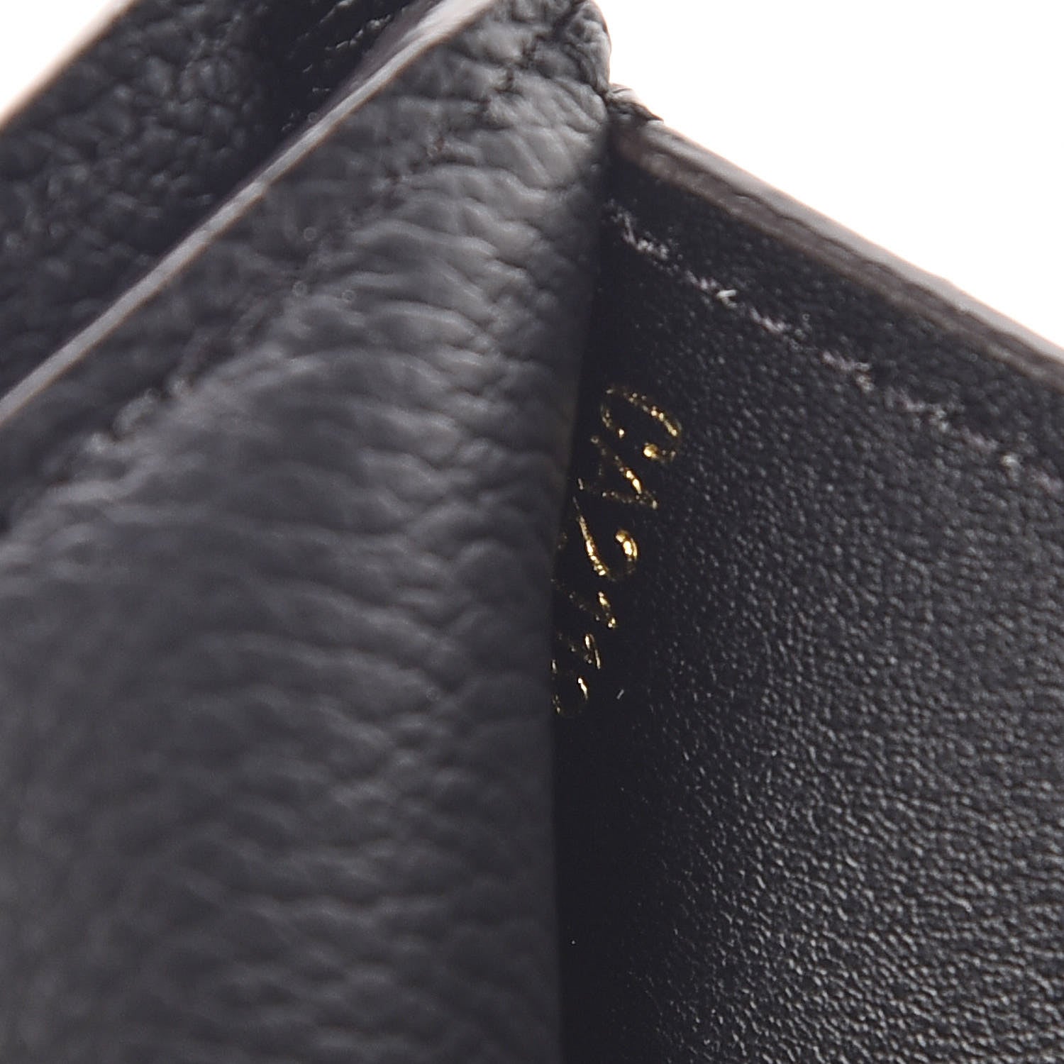Louis Vuitton Monogram Pallas Compact Wallet Black 9 of 9