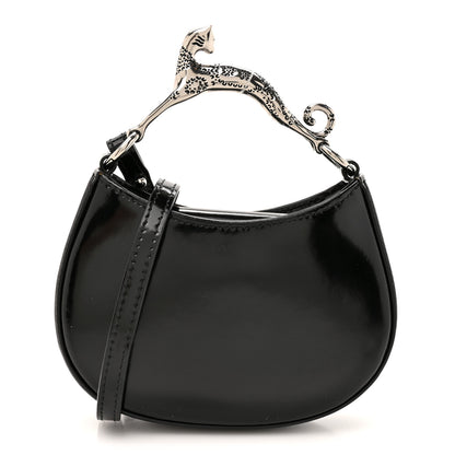 Lanvin Lambskin Mini Cat Hobo Black 1 of 11