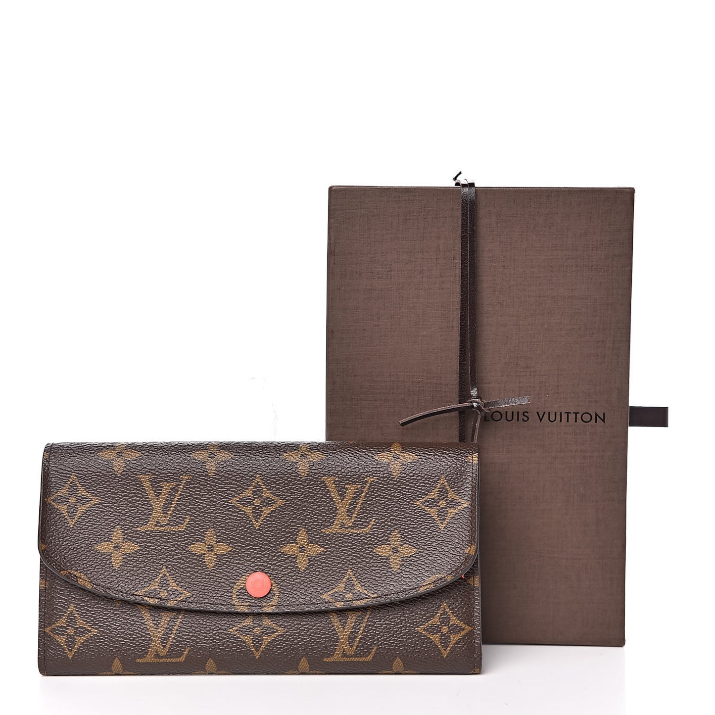 Monogram Emilie Wallet Poppy