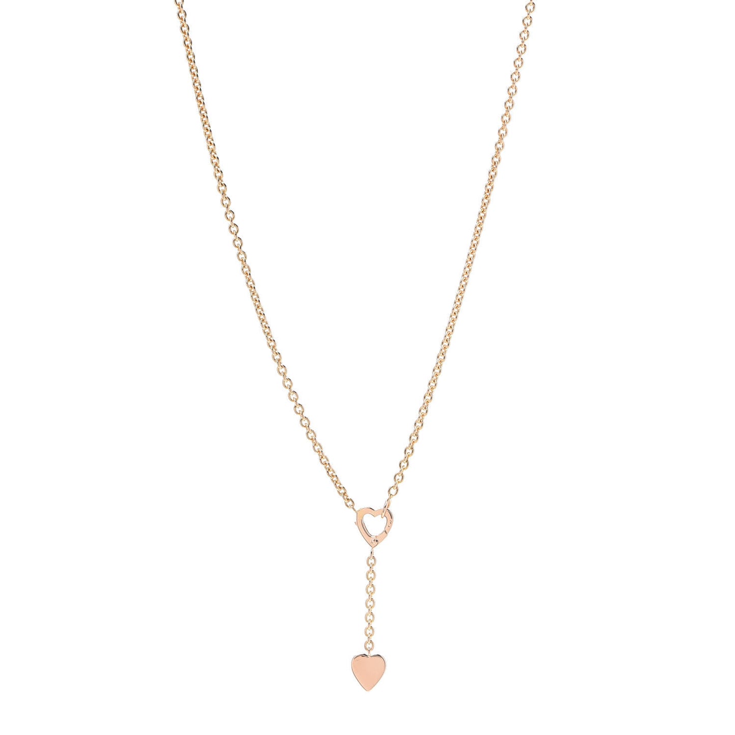 18K Pink Gold Mon Amour Lariat Necklace