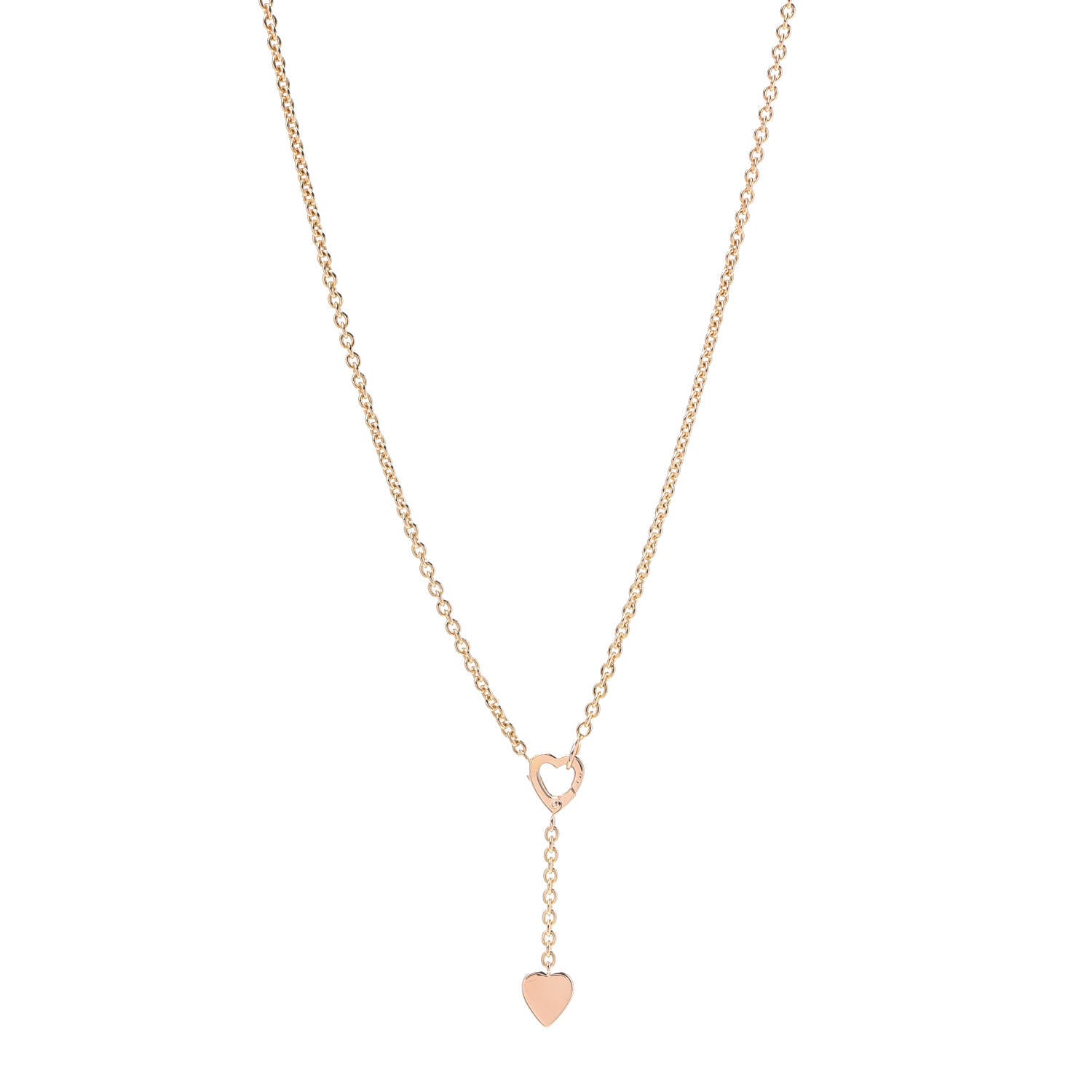 Cartier 18K Pink Gold Mon Amour Lariat Necklace 1 of 7