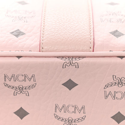 MCM Visetos Medium Liz Reversible Shopper Tote Powder Pink 15 of 16