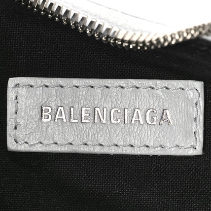Balenciaga Agneau Arena Le Cagole Shoulder Bag XS Optic White 7 of 12