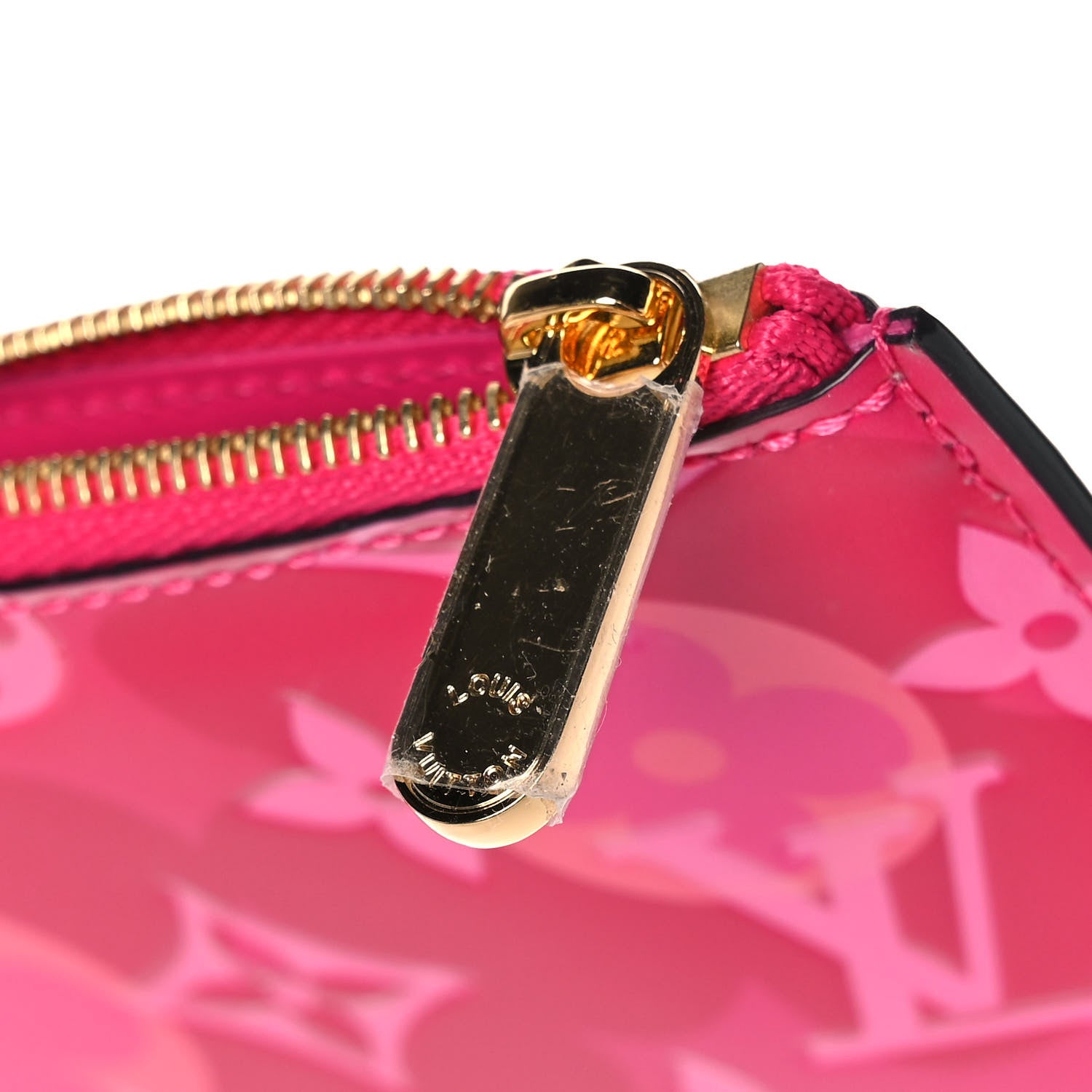 Louis Vuitton Vernis Valentine Key Pouch Fuchsia 7 of 7