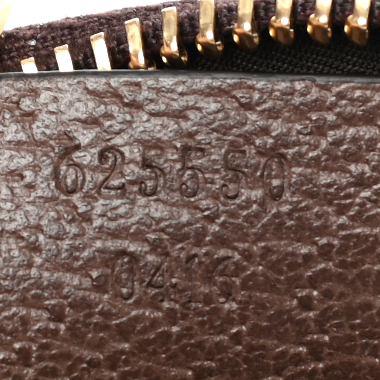 Gucci GG Supreme Monogram Textured Calfskin Web Medium Ophidia Cosmetic Case Beige Ebony New Acero 7 of 7
