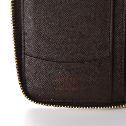 Louis Vuitton Damier Ebene Zippy Compact Wallet 7 of 9