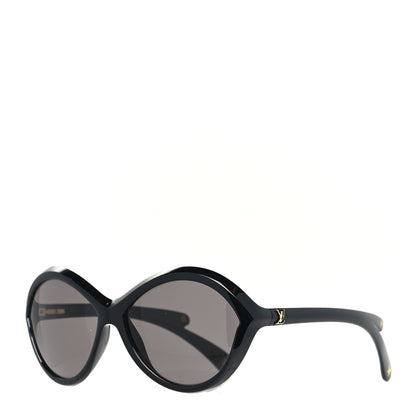 Louis Vuitton Flore Sunglasses Z0263W Black 1 of 8