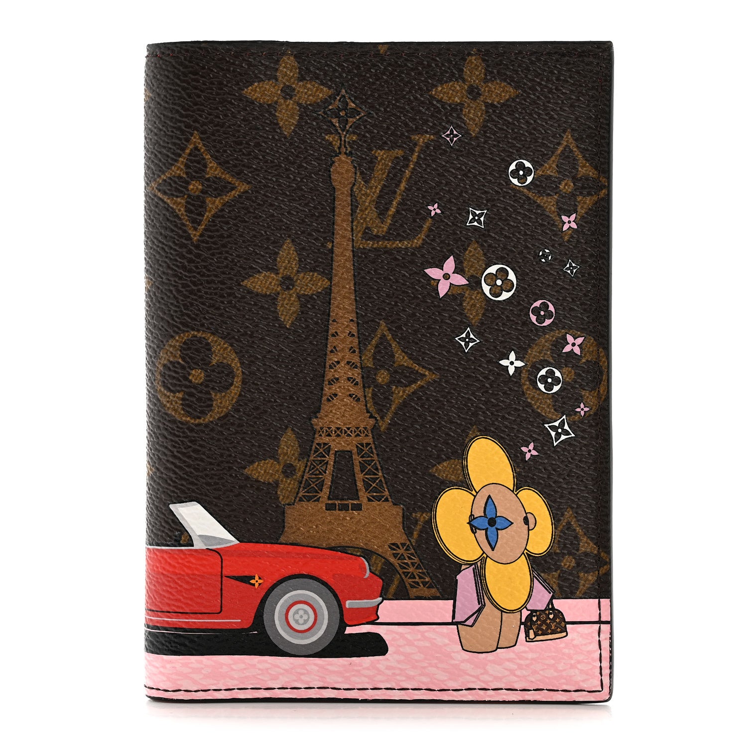 Louis Vuitton Monogram 2019 Christmas Animation Passport Cover Rouge 1 of 6