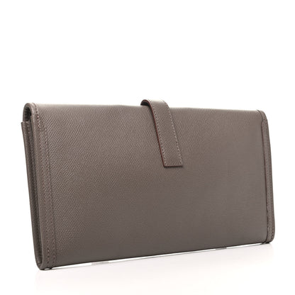 Hermes Epsom Jige Elan 29 Clutch Etain 3 of 9
