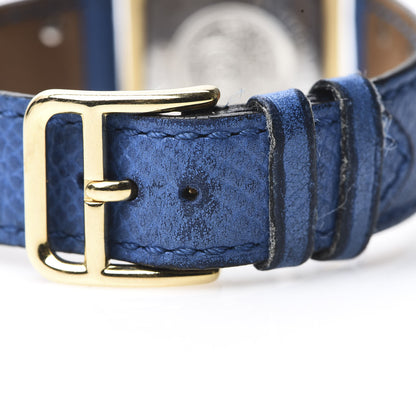 Hermes Stainless Steel Courchevel 23mm Medor Quartz Watch Bleu France 10 of 10