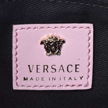 Versace Vitello Medusa Head Pochette Power Pink 6 of 6