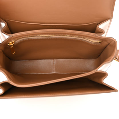 Celine Shiny Calfskin Medium Triomphe Bronze 5 of 12