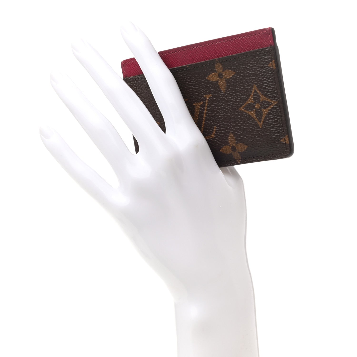 Louis Vuitton Monogram Card Holder Fuchsia 2 of 8