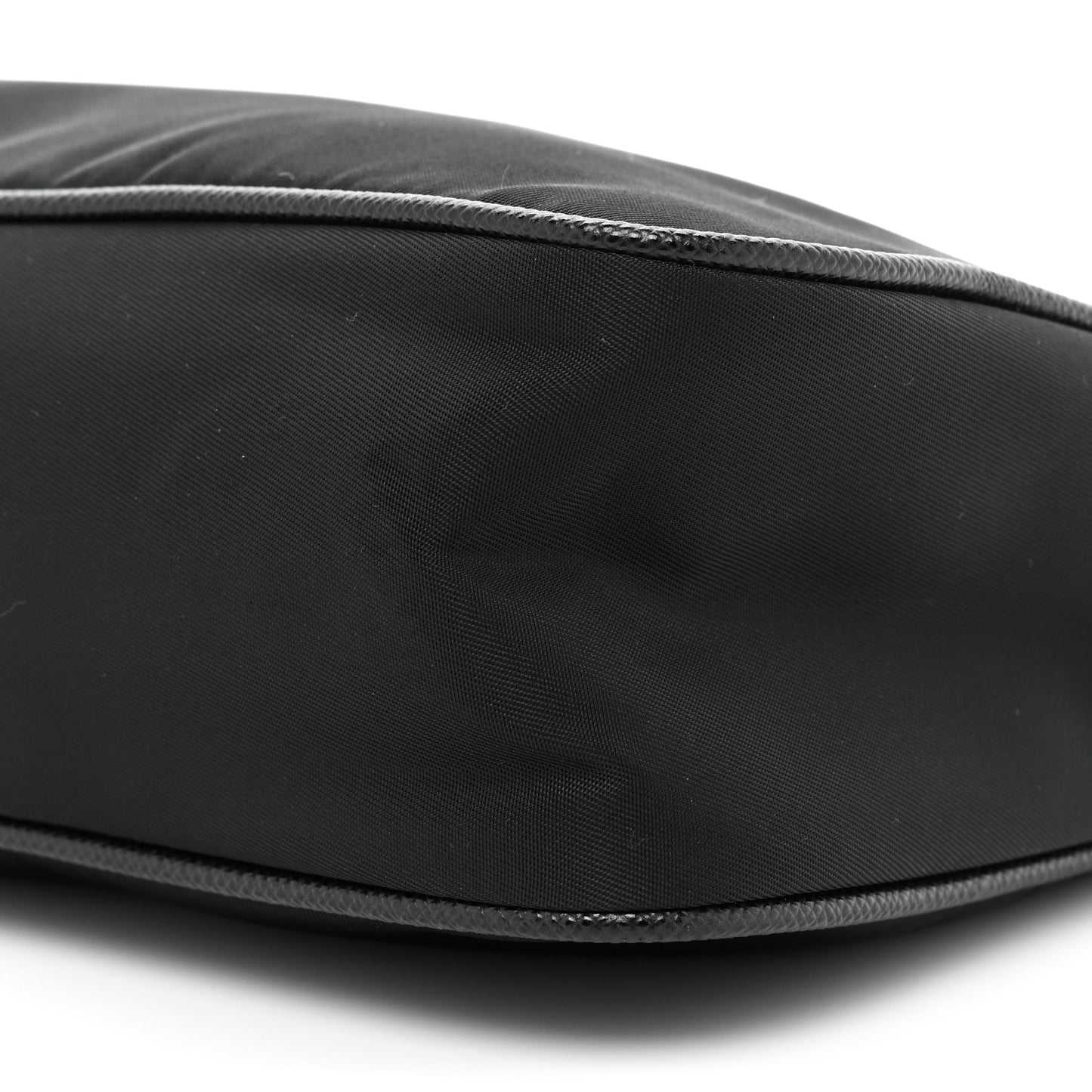 Tessuto Nylon Saffiano Mini Re-Edition 2005 Bag Black