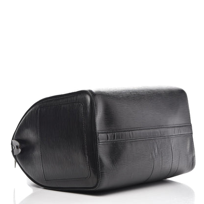 Louis Vuitton Epi Speedy 30 Black 5 of 15