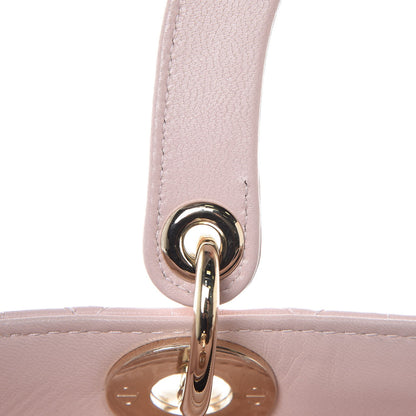 Christian Dior Lambskin Cannage Medium Lady Dior Light Pink 8 of 8