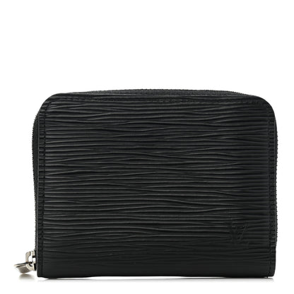 Louis Vuitton Epi Zippy Coin Purse Black 1 of 7
