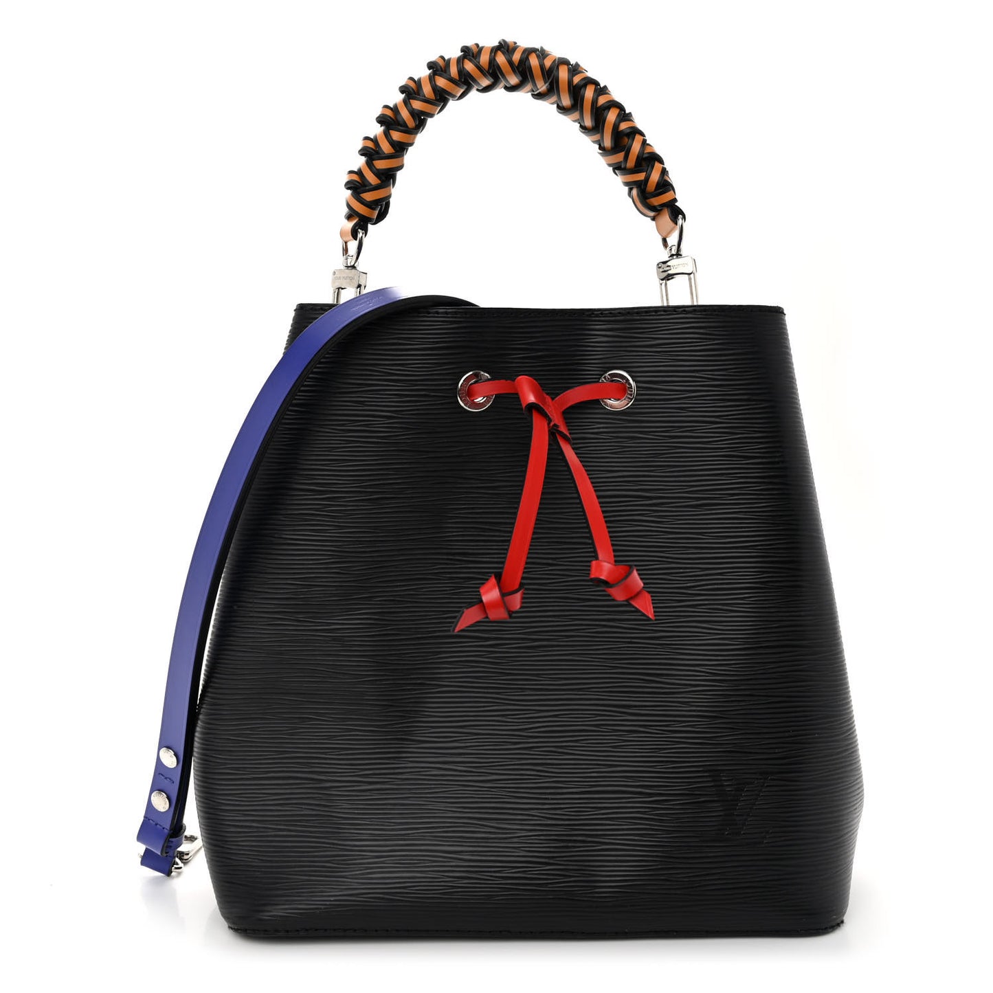 Epi Braided NeoNoe MM Black Indigo