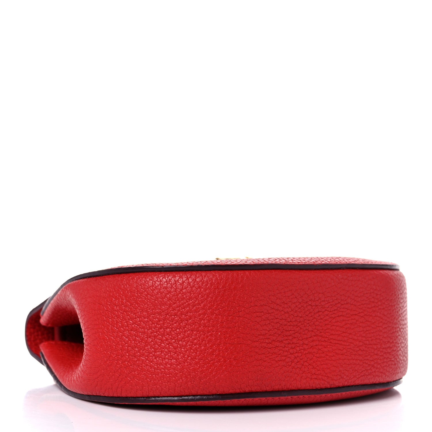 Chloe Grained Lambskin Mini Drew Shoulder Bag Plaid Red 4 of 10